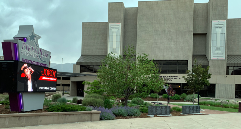 Prob ent center. Pikes Peak Center for the performing Arts.