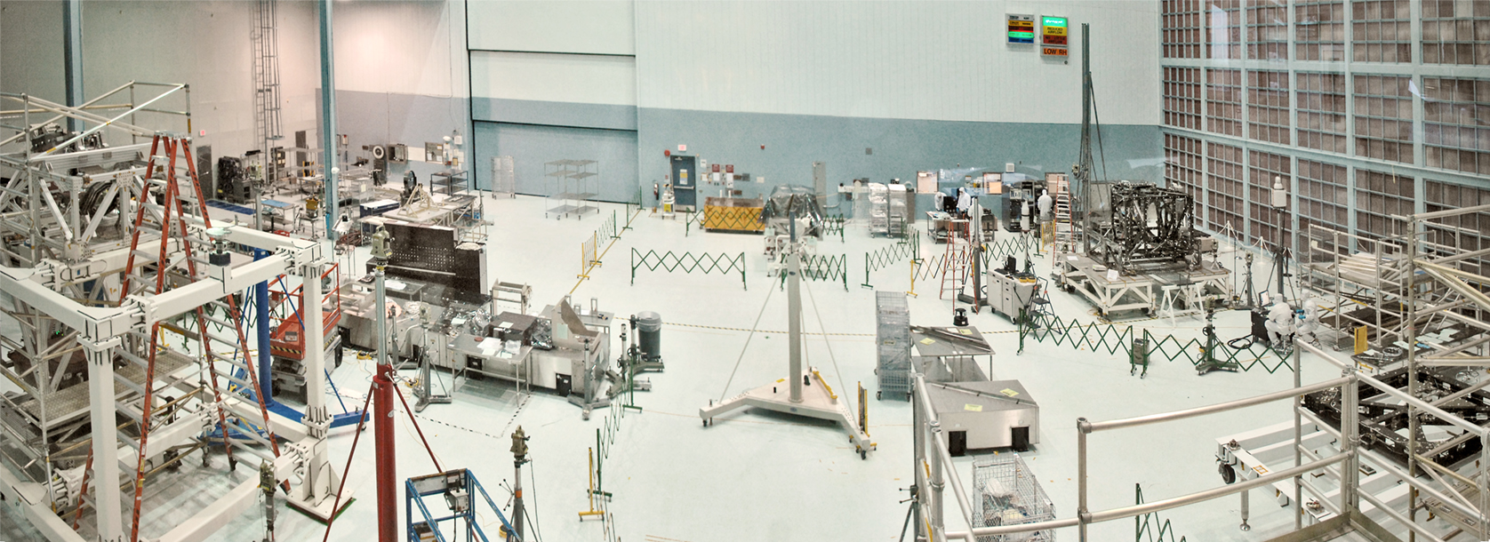 nasa goddard clean room