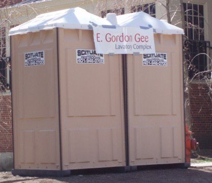 The E. Gordon Gee Lavatory Complex at Brown's Spring Weekend