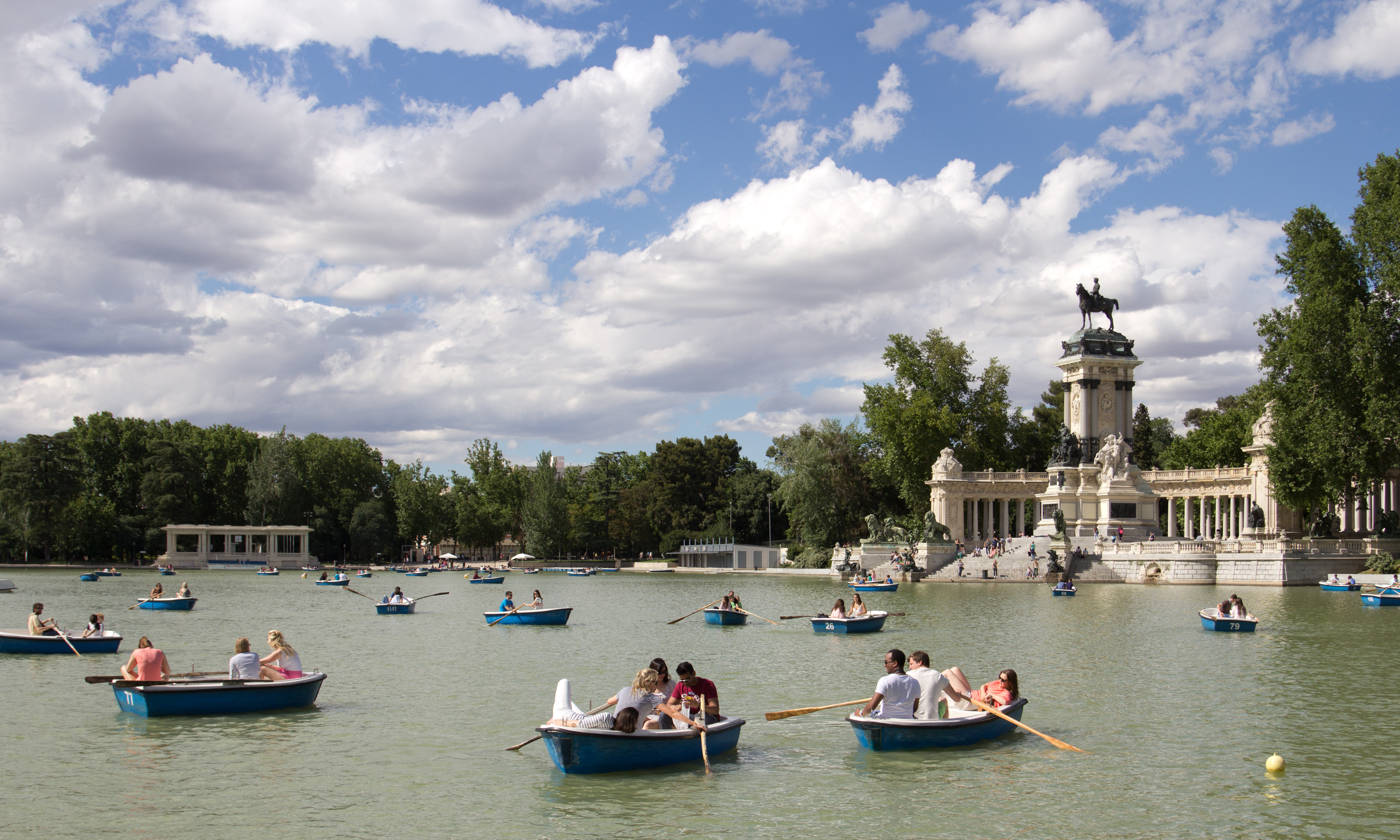 The “Parque del Retiro” Park