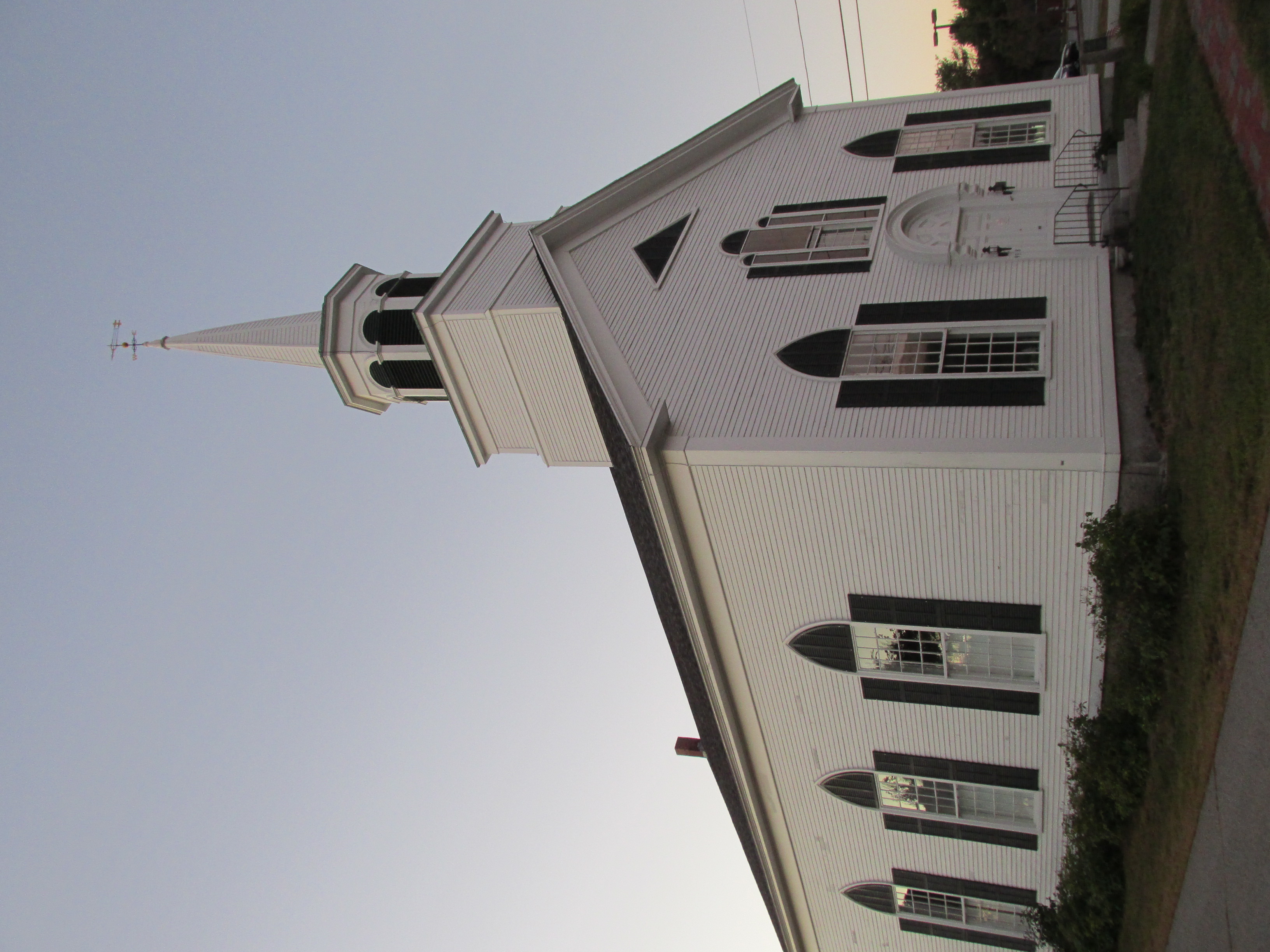 1930's Congregational Church Wells Wheelwright Maine #290 