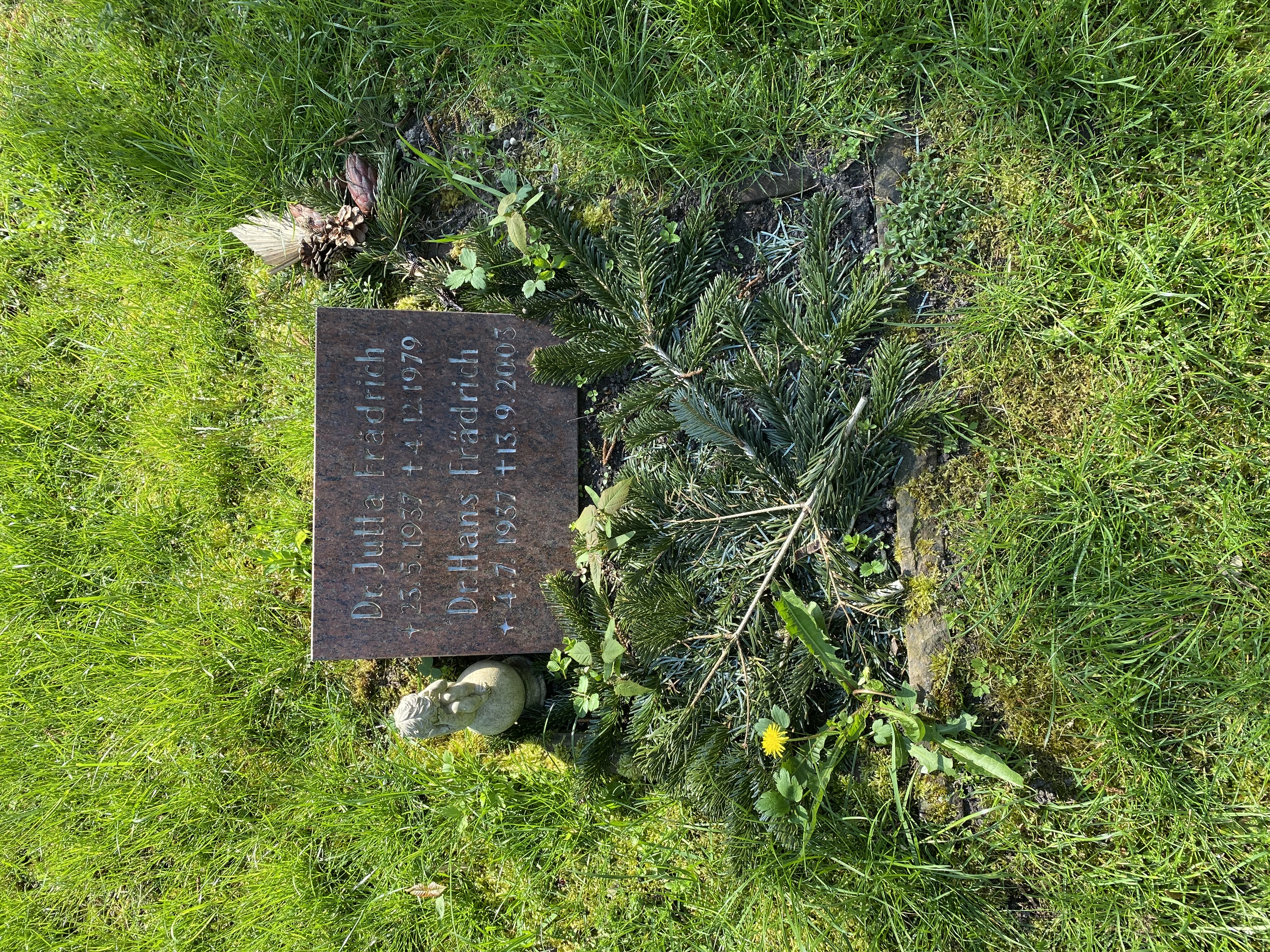 Grabstätte auf dem [[Friedhof Wilmersdorf