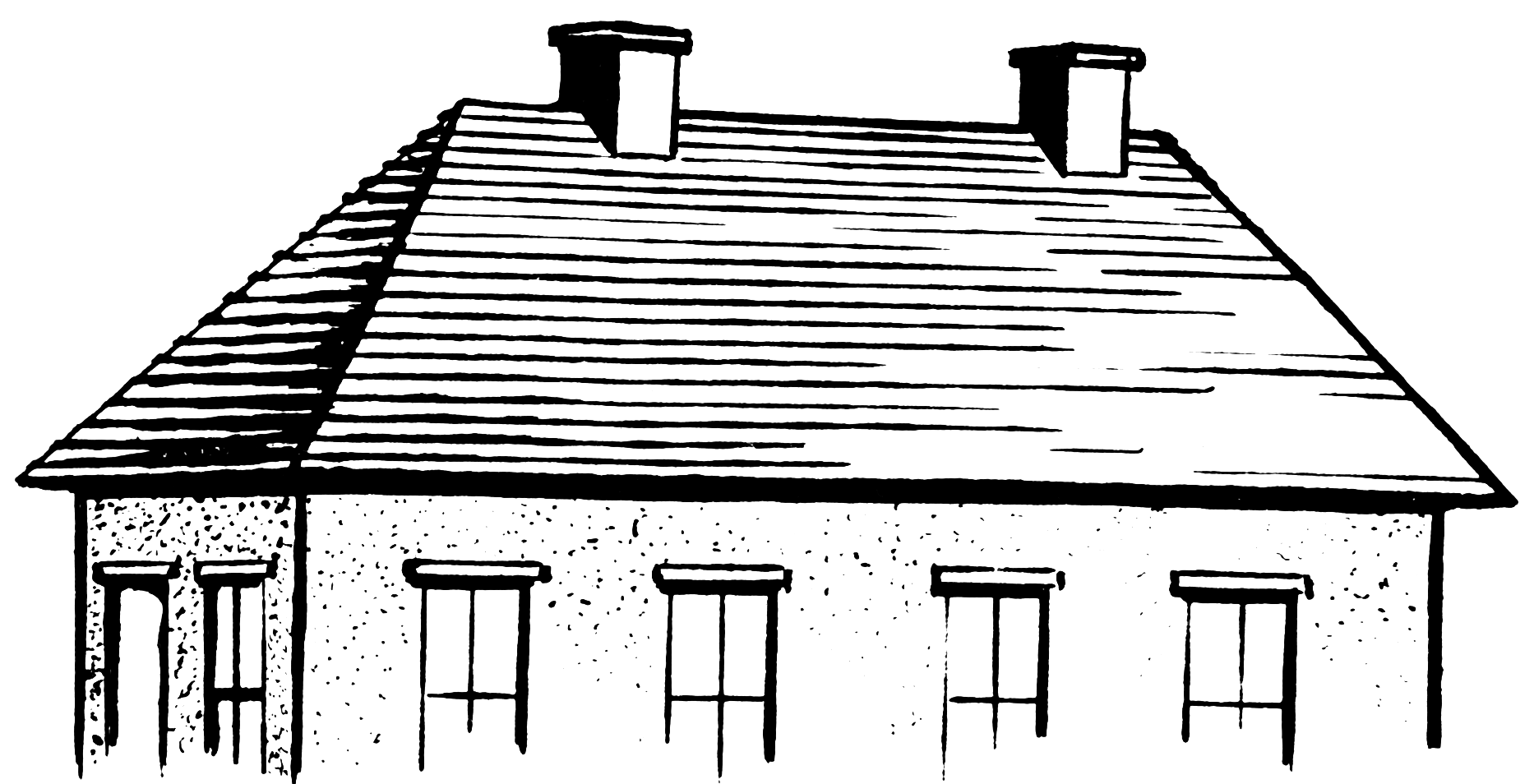 hip and valley roof images clipart