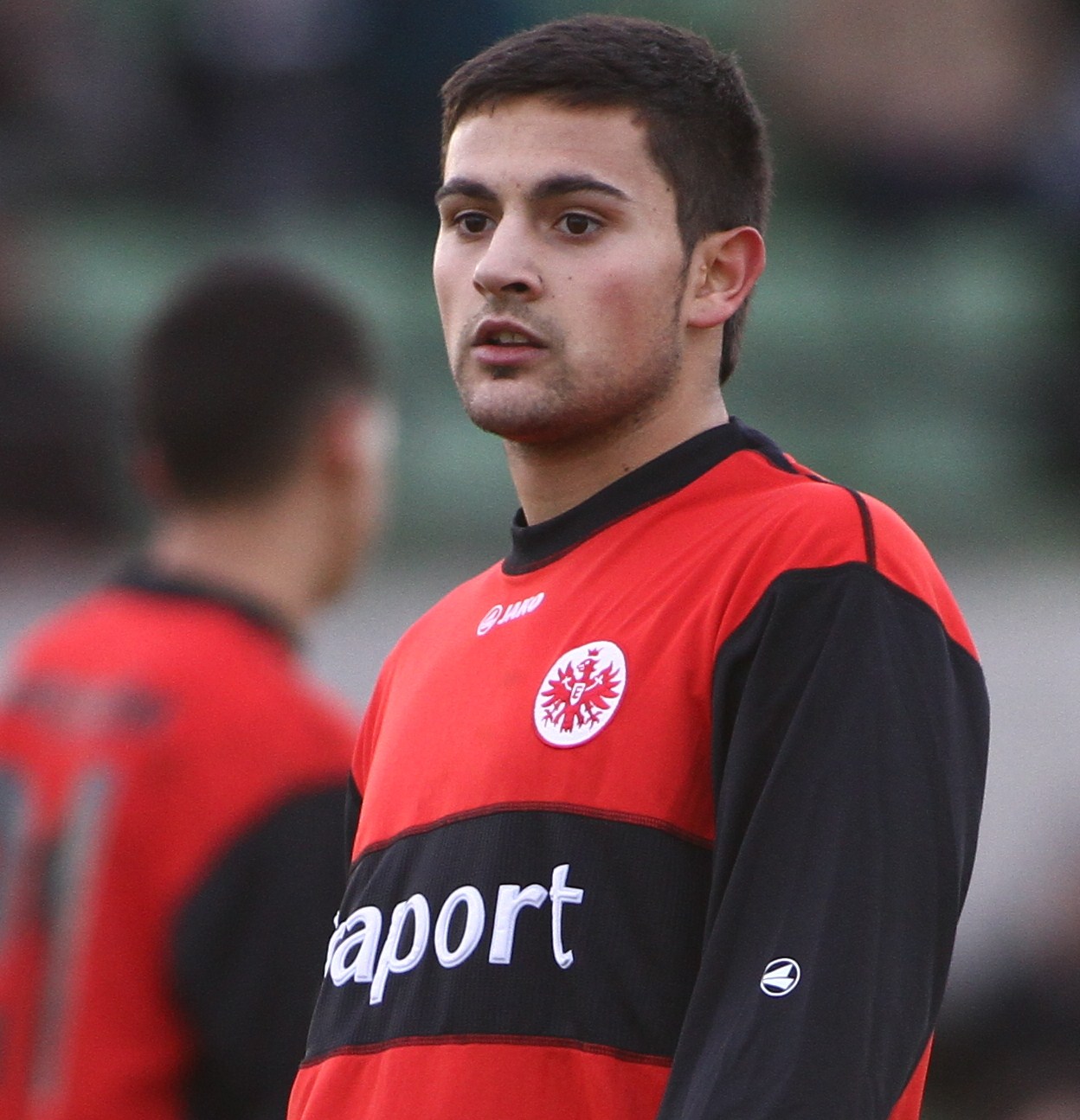 Álvarez playing for [[Eintracht Frankfurt]]