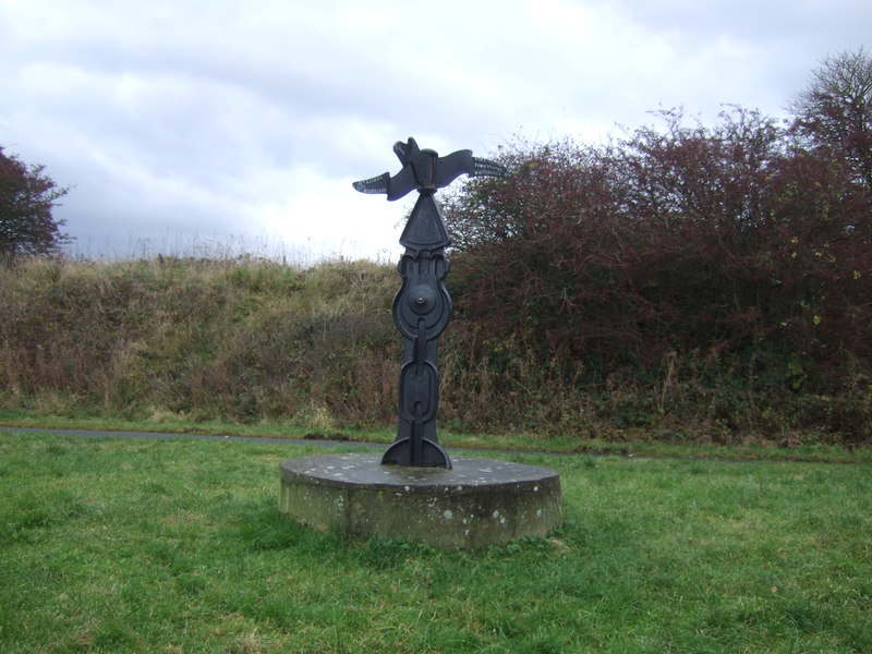 File:NCN Millennium Milepost MP195 Stainburn Cumbria.jpeg