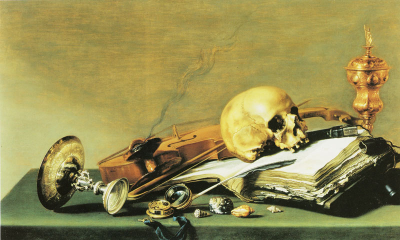 File:Pieter Claesz - Open book, Skull, Violin and Oil Lamp.jpg