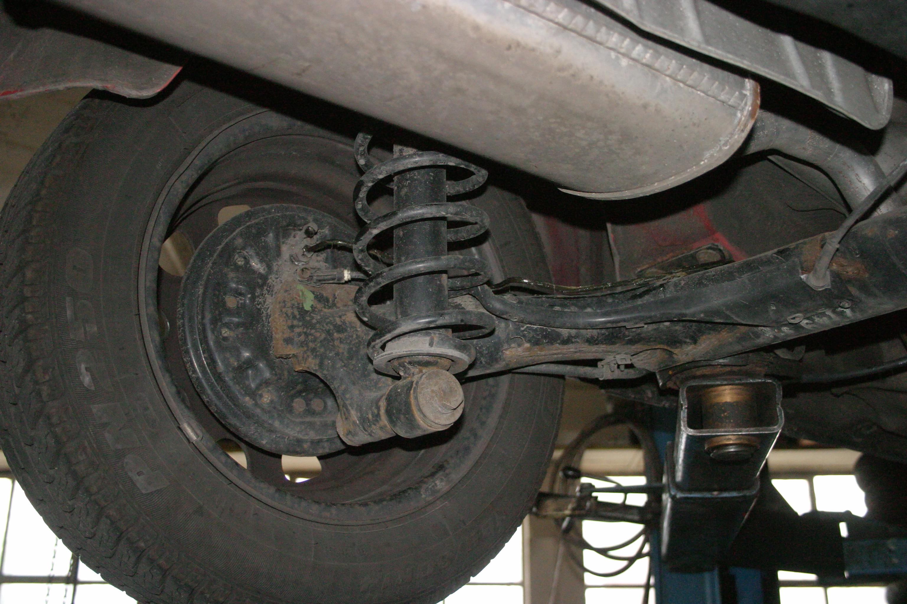 toyota torsion beam rear suspension #1