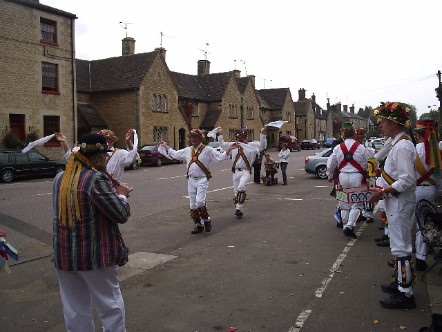 File:Wansford Main Street - Morris Dancers - geograph.org.uk - 93079.jpg