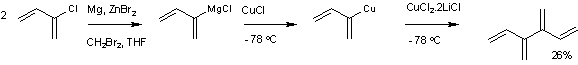 sintesi di [4] dendralene da cloroprene