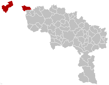 File:Arrondissement Mouscron Belgium Map.png