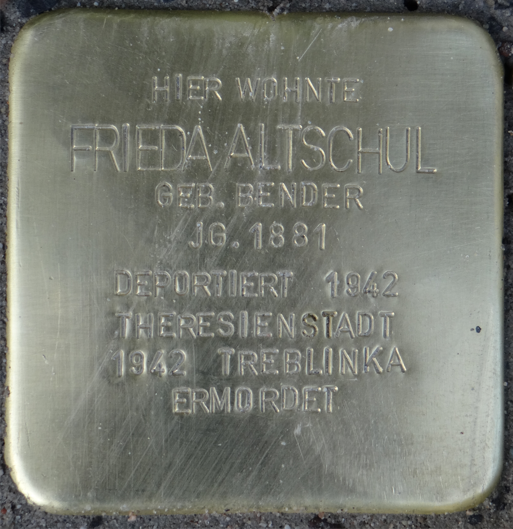 Bad Homburg Stolperstein Frieda Altschul.png