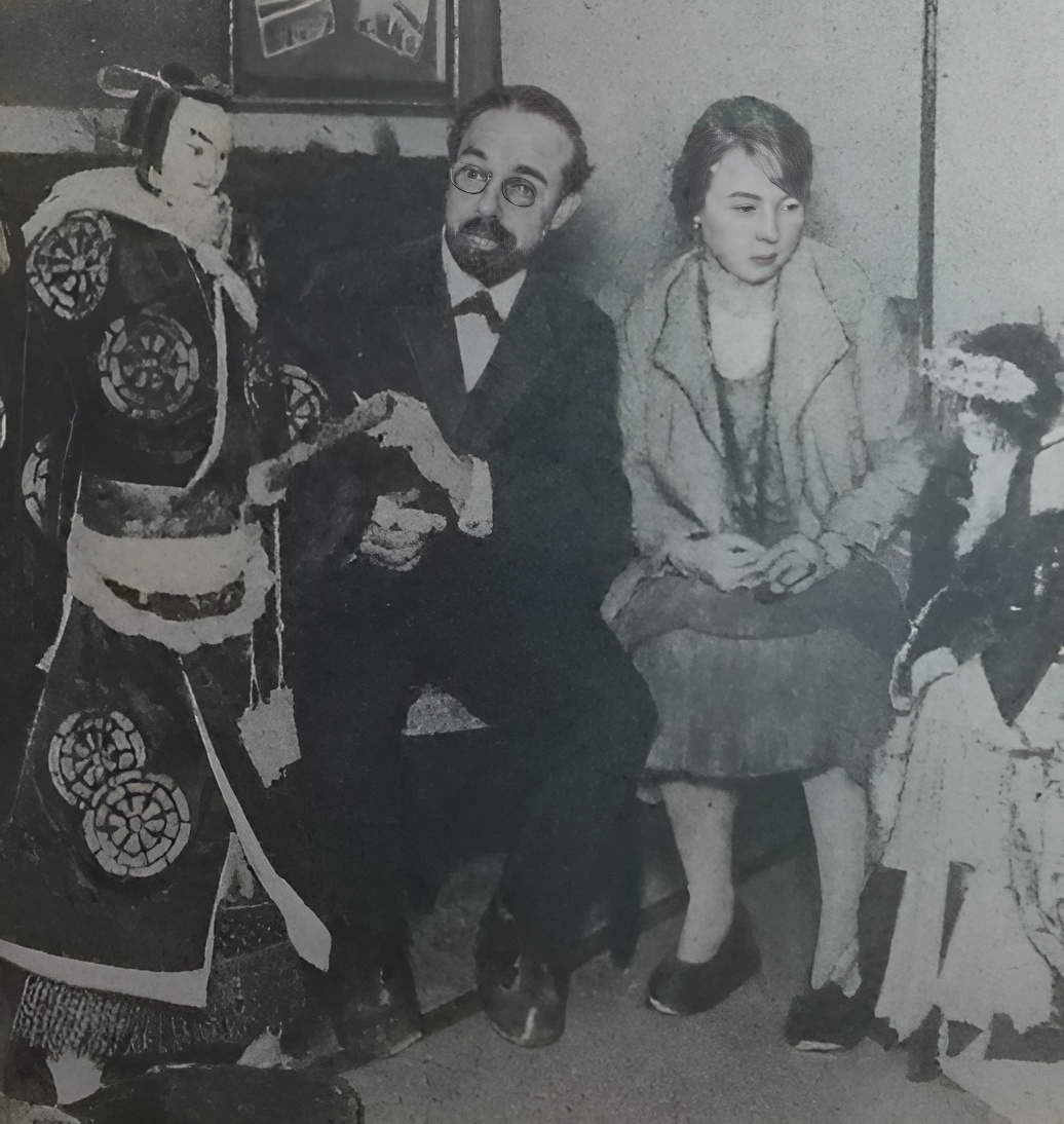 Charles Vildrac and his wife in 1926