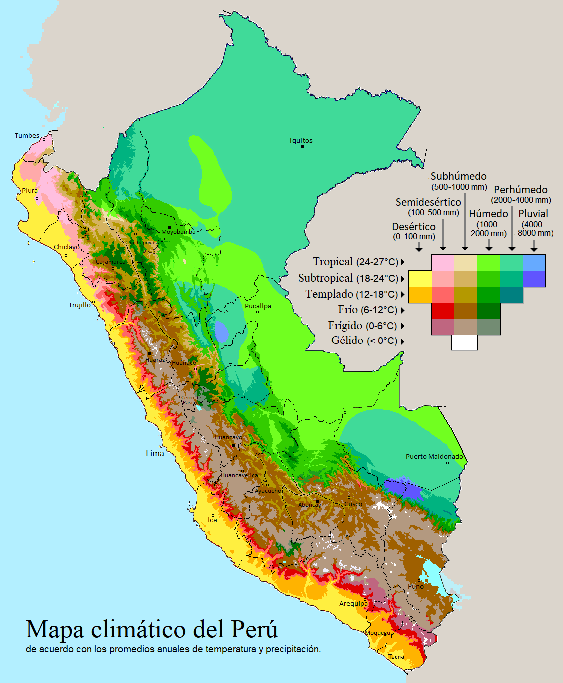 Clima del Perú - Wikipedia, la enciclopedia libre