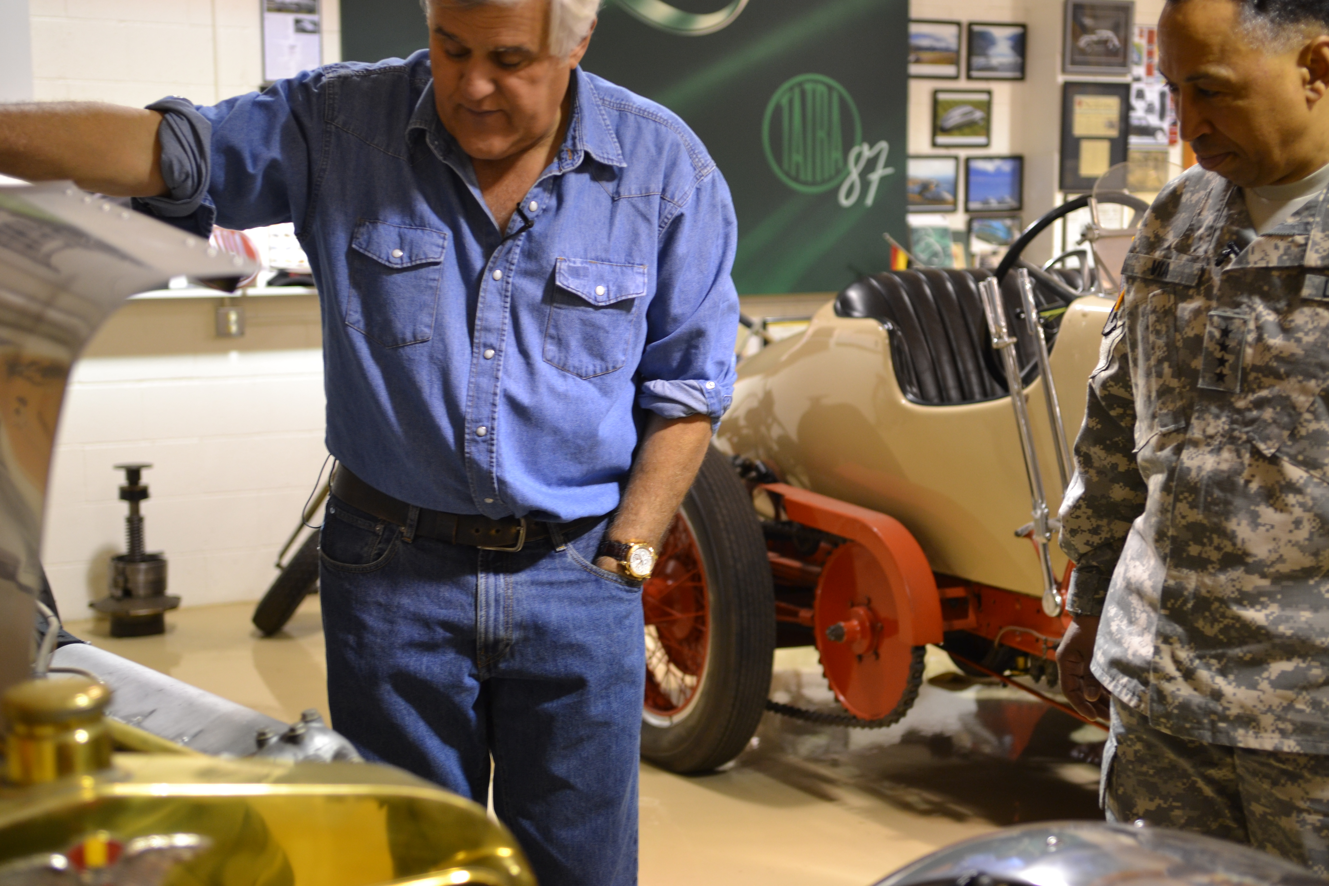 Jay Leno customizes 2021 F-150 celebrating his car care products