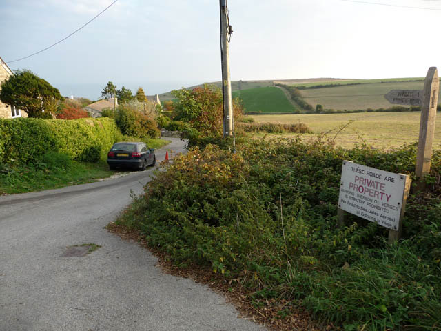 File:Junction of Weston Road and Winspit Road - geograph.org.uk - 1625718.jpg