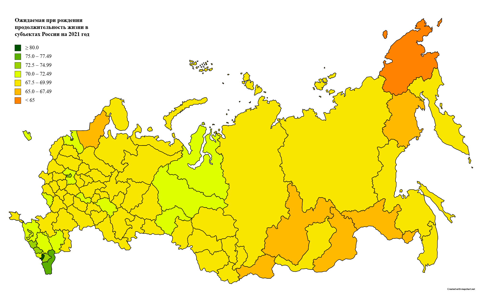 Республики россии 2021. Карта субъектов РФ. Рождаемость по субъектам РФ. Россия 2021. Mapchart.