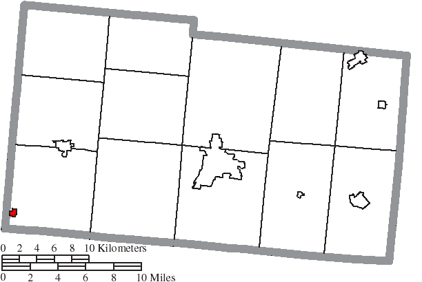 File:Map of Champaign County Ohio Highlighting Christiansburg Village.png