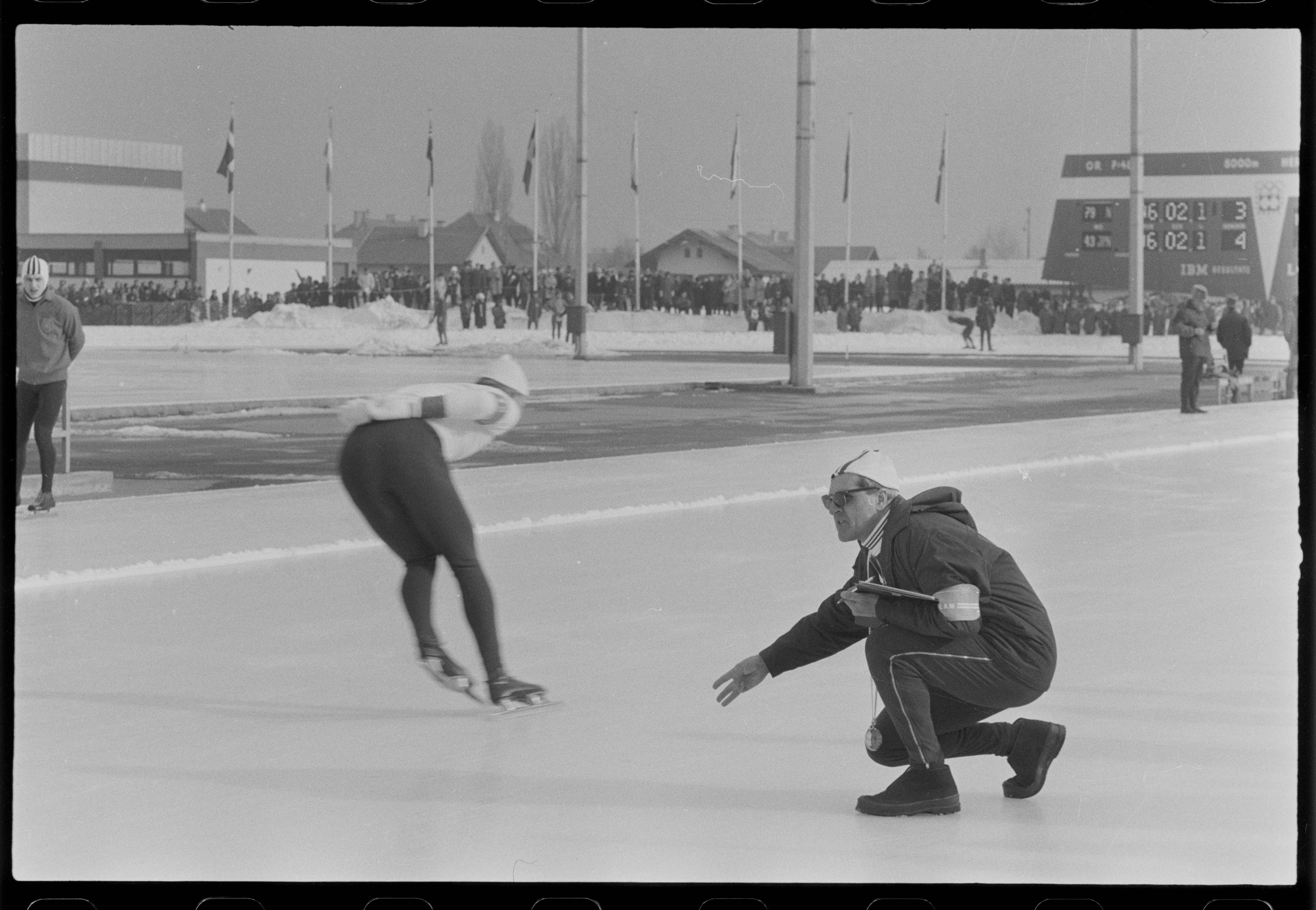 На катке Инсбрук 1964