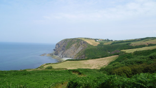 On the Wales Coast path in July - geograph.org.uk - 4093291