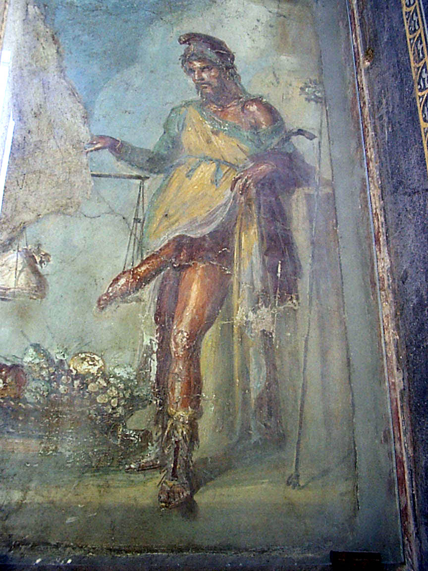 Приал, на древнеримской фреске...