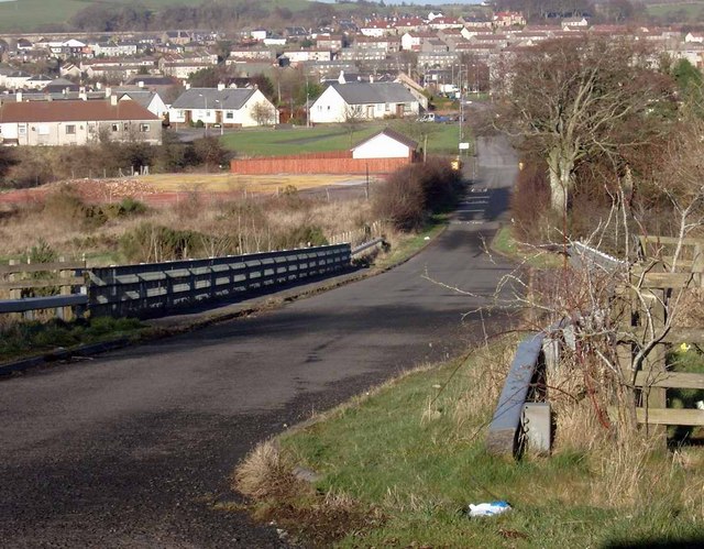 File:Road over the A76 - geograph.org.uk - 331247.jpg