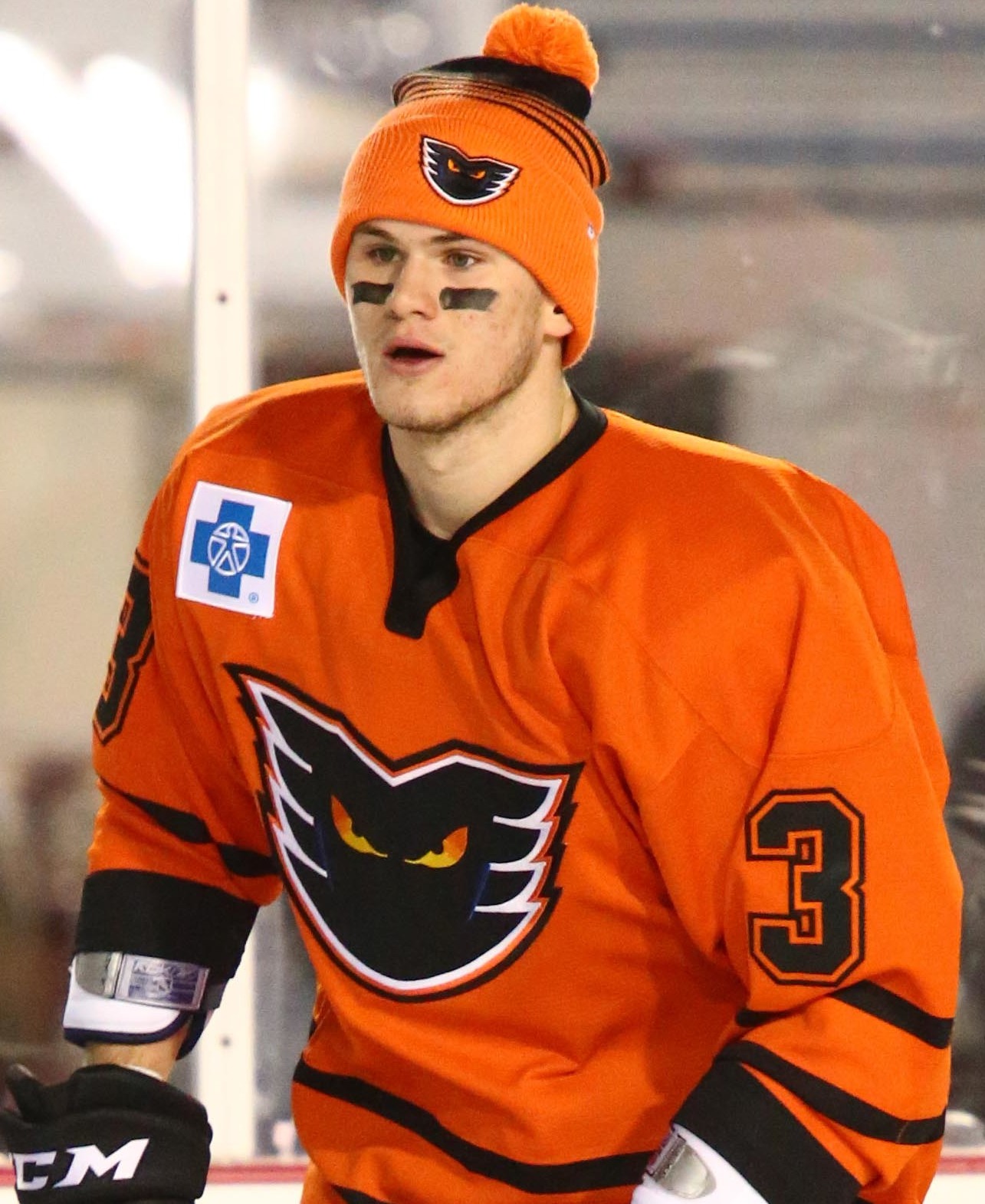 Morin with the [[Lehigh Valley Phantoms]] in 2018