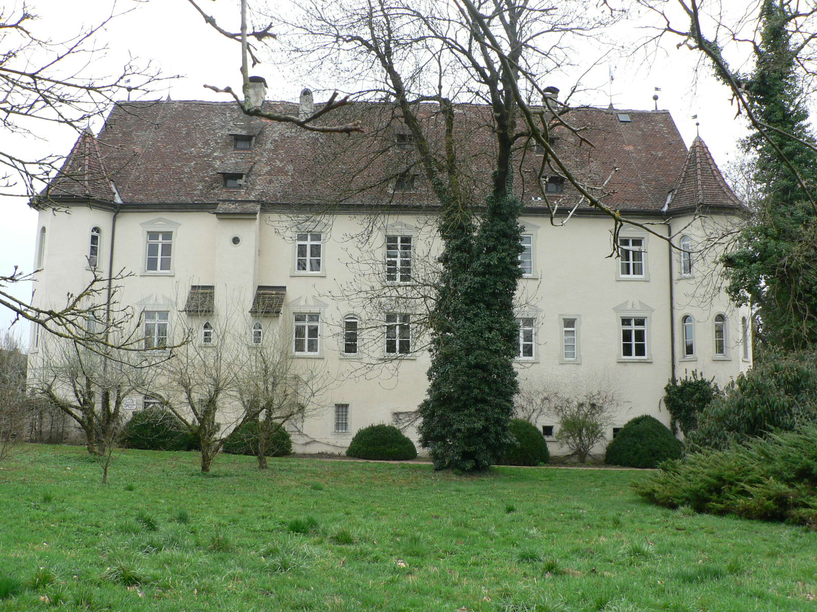 Schloss Schlatt unter Krähen, Seitenansicht