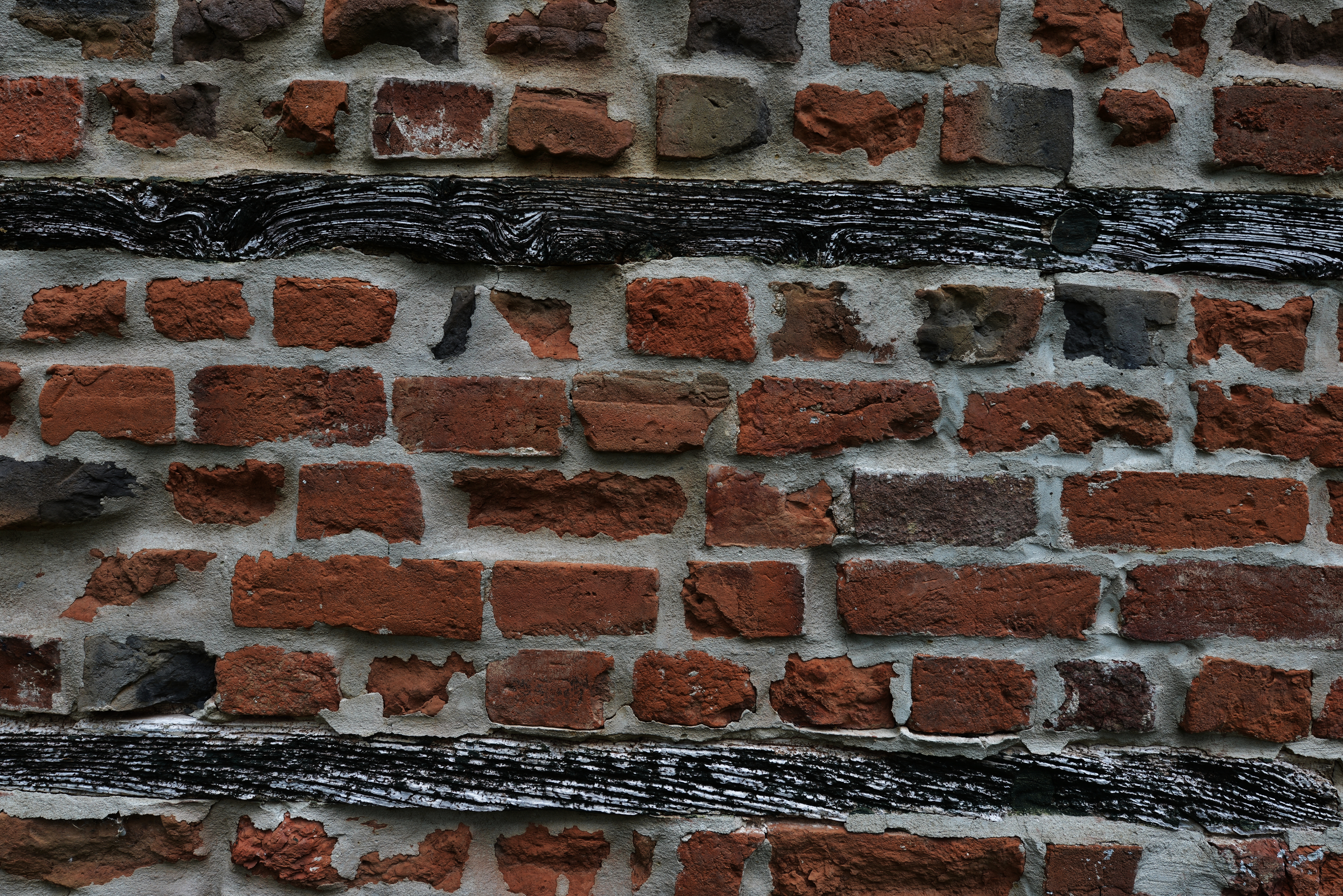 File South Gable Wall Detail Of Odda S Barn Deerhurst