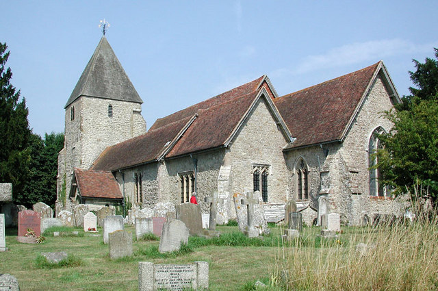 File:St John the Baptist, Mersham, Kent - geograph.org.uk - 325341.jpg