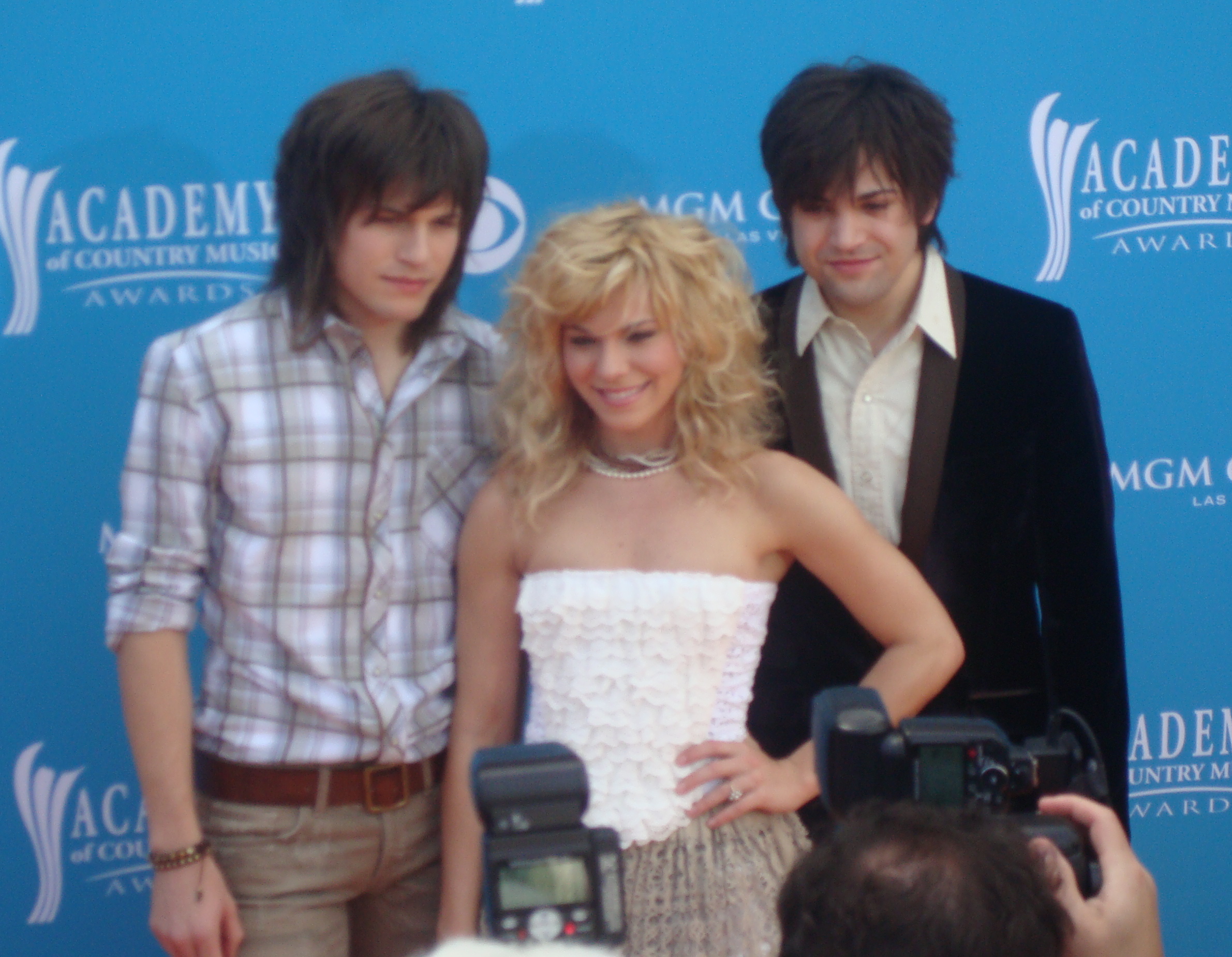 The Band Perry at the [[Academy of Country Music Awards]] in 2010
