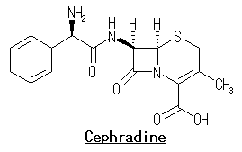 File:構造式 Cephradine.png