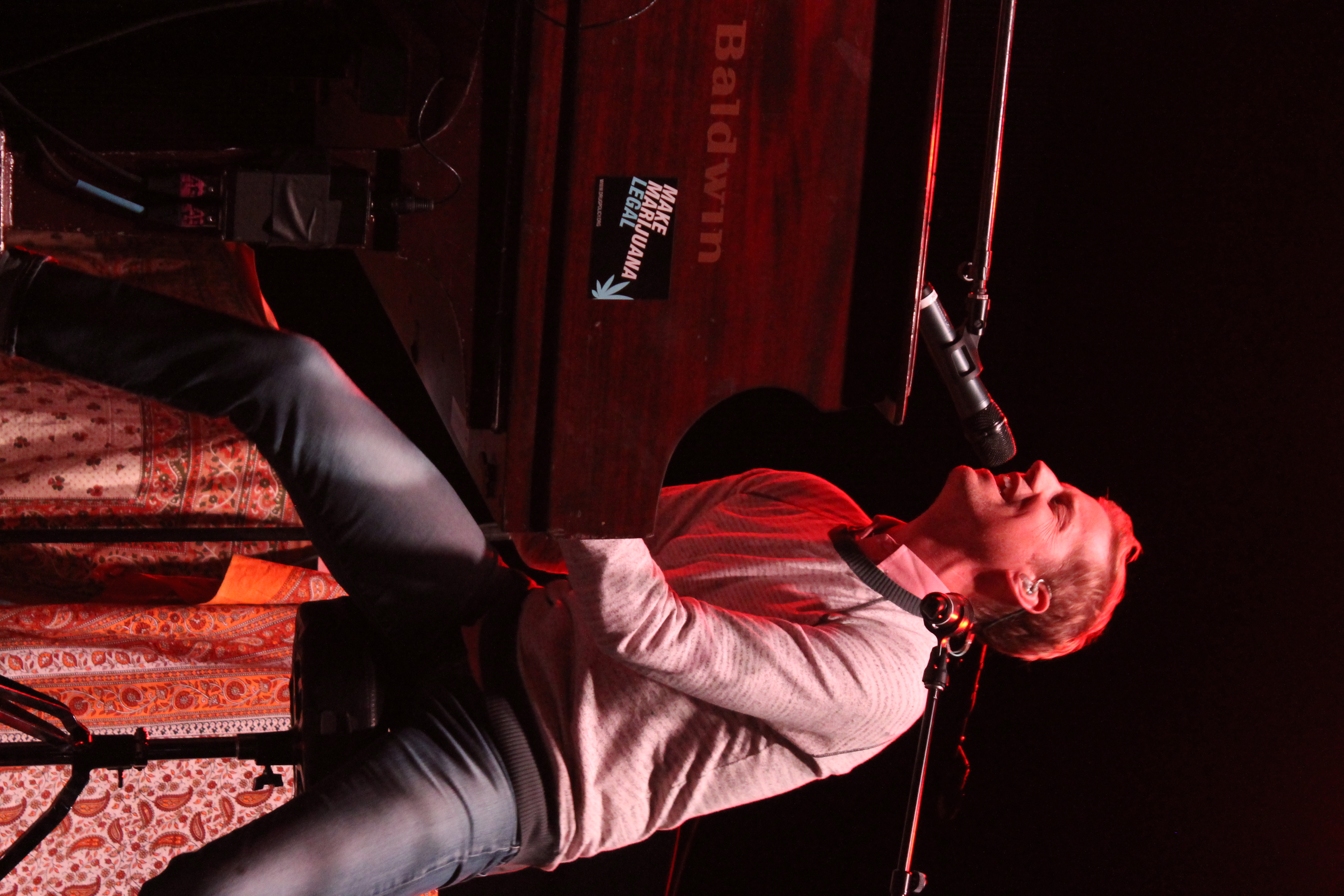 Andrew McMahon performing in July 2014