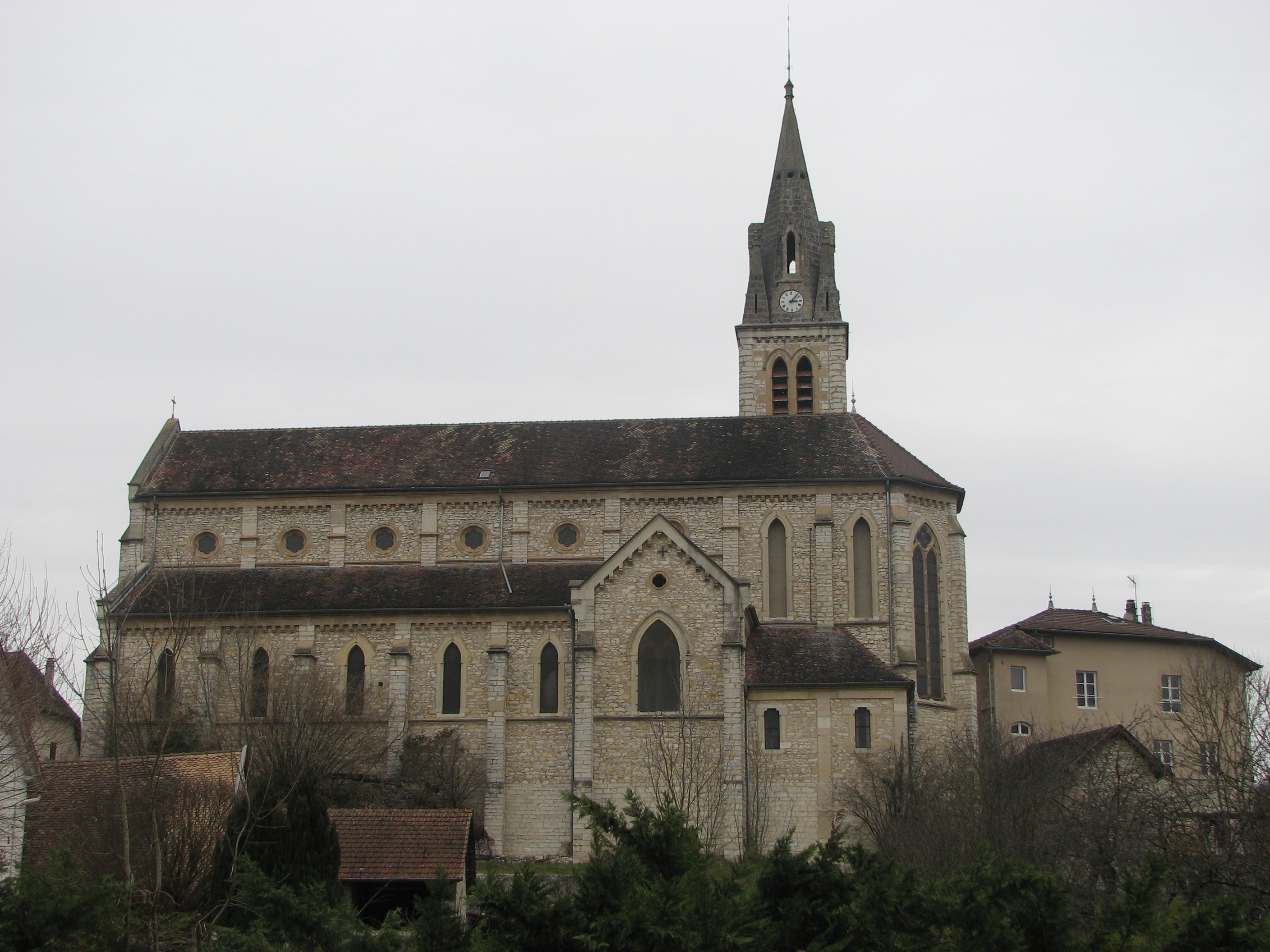 Eglise de Creys  France Auvergne-Rhône-Alpes Isère Creys-Mépieu 38510