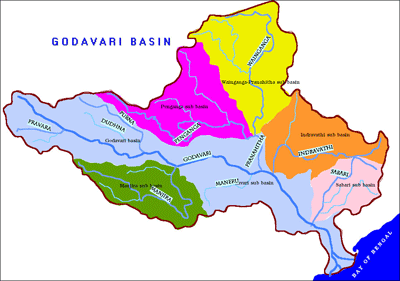 Godavari river basin.