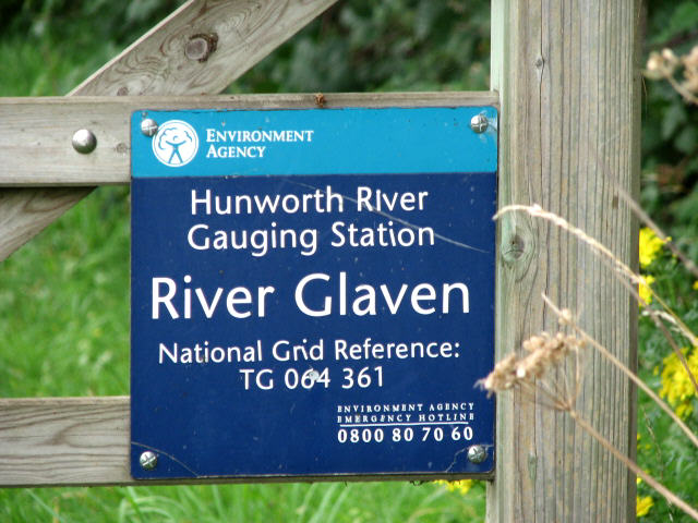 File:Hunworth River Gauging Station - sign with national grid reference - geograph.org.uk - 547719.jpg