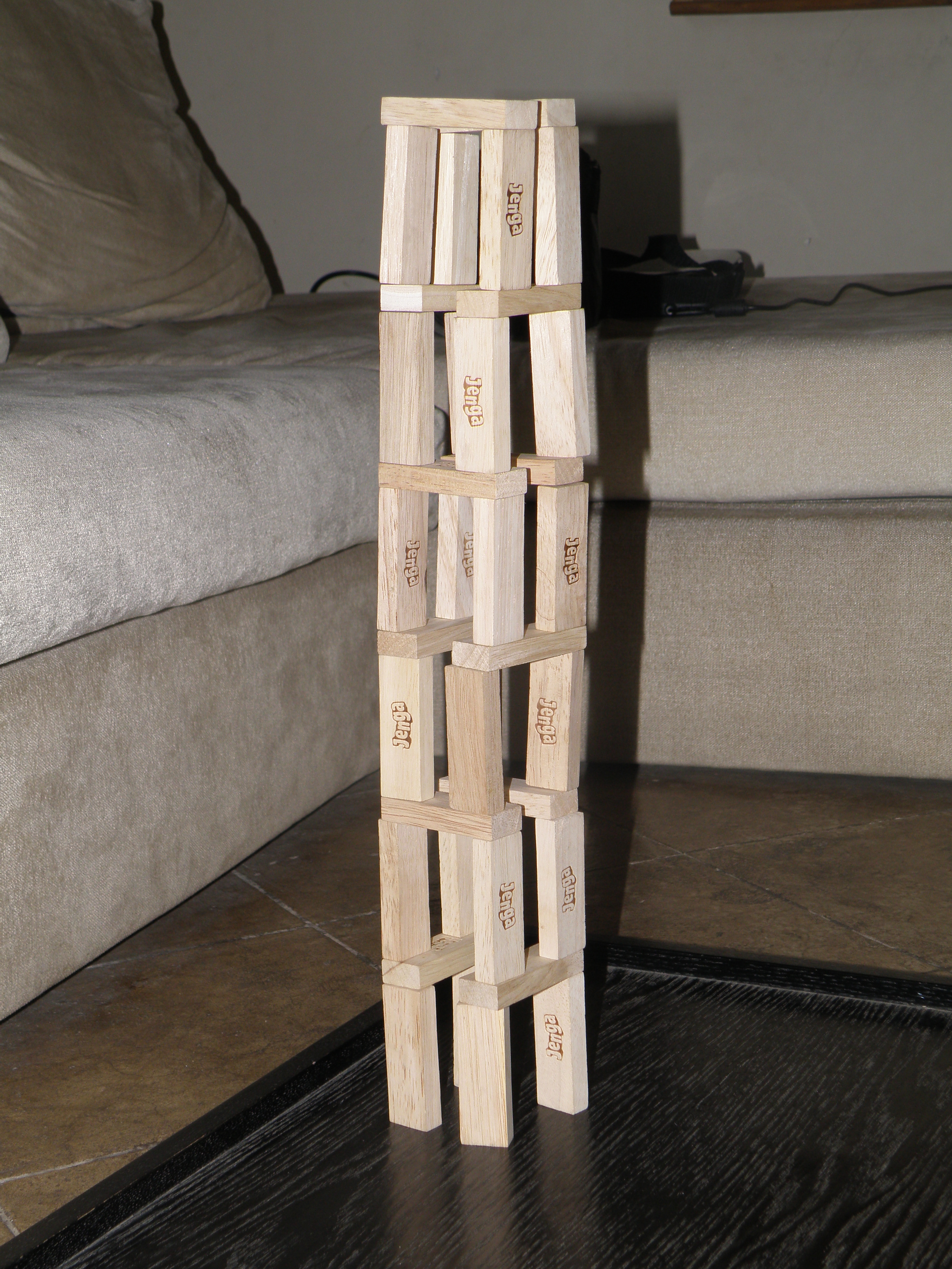 jenga tower