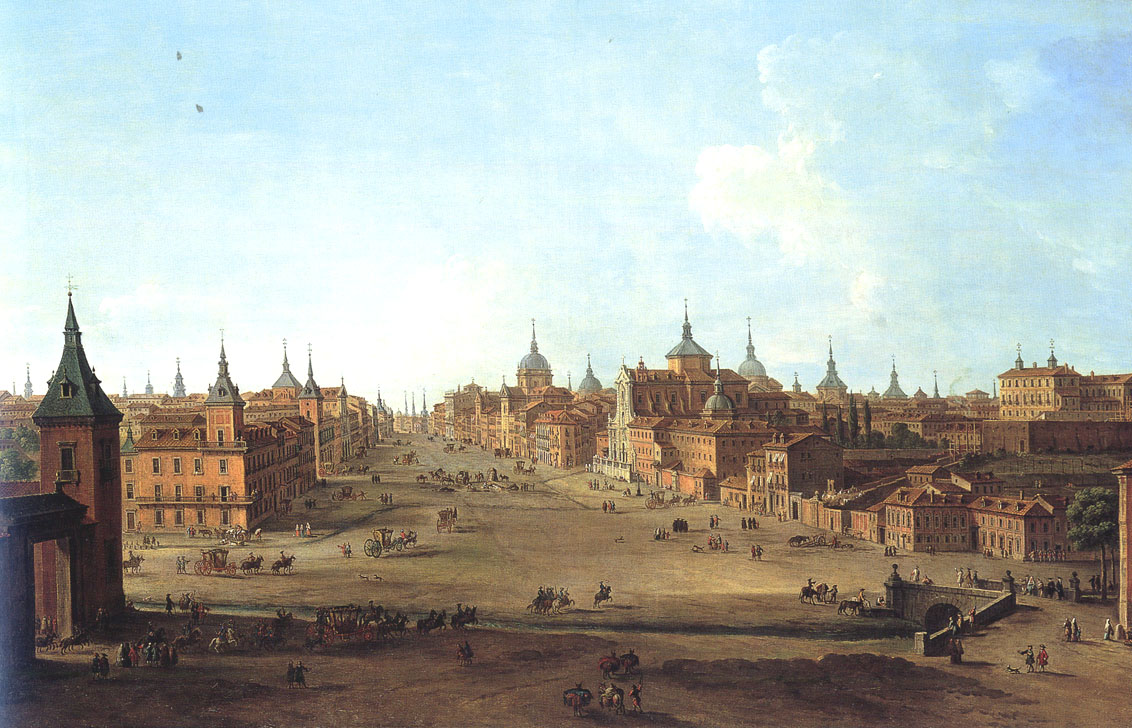 Мадрид - Калле-де-Алькала в 18 веке Антонио Joli.jpg