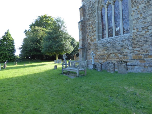 File:Marston St Lawrence Parish Churchyard (3) - geograph.org.uk - 5098330.jpg