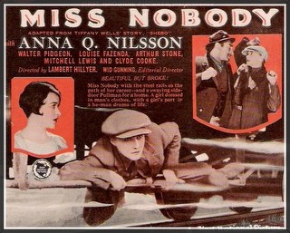 <i>Miss Nobody</i> (1926 film) 1926 film by Lambert Hillyer