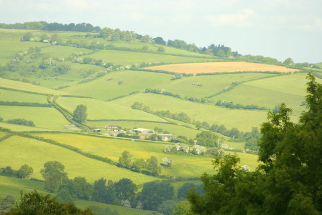 North West from Little Solsbury Hill - geograph.org.uk - 821331