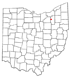 Location of Montrose, Ohio OHMap-doton-Montrose-Ghent.png