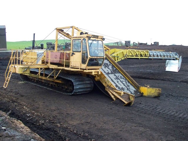 File:Peat Harvester at Ryeflat Moss - geograph.org.uk - 1242474.jpg