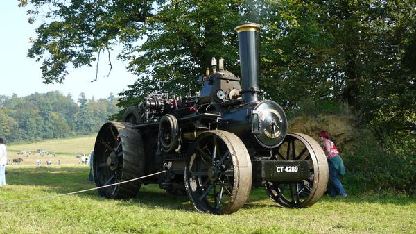 Ploughing Engine at Loseley - geograph.org.uk - 1235873