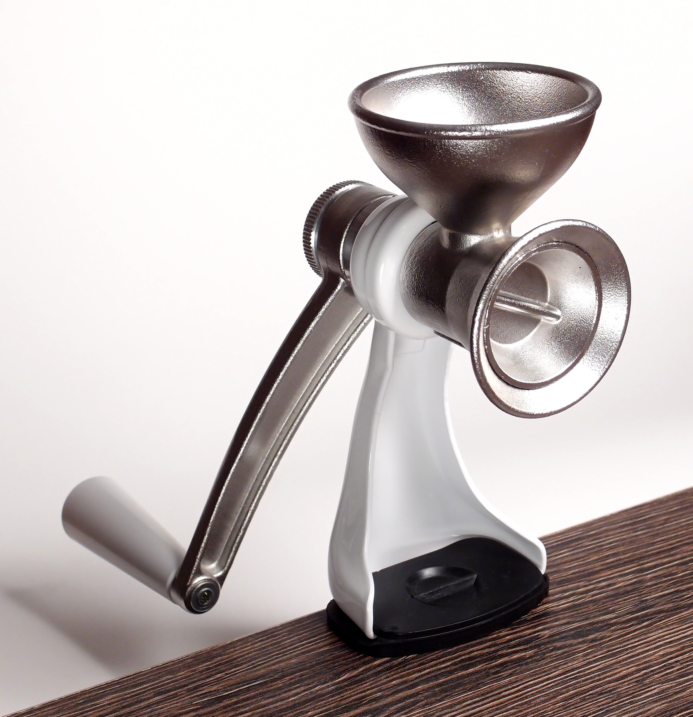 Manual Coffee Grinder - Spice Grinder - Constructed of Stainless Steel with  a Ceramic Burr Grinder