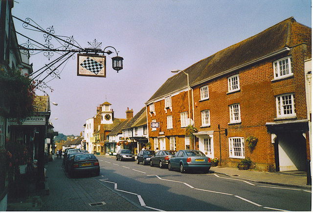 File:Steyning High Street, Looking North-west. - geograph.org.uk - 175398.jpg