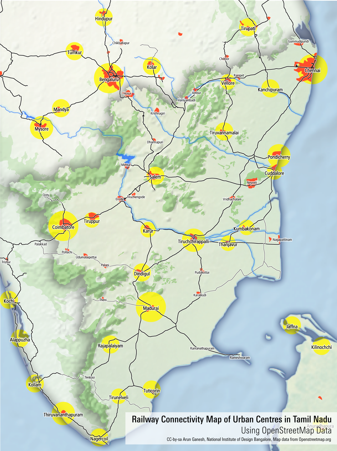File:Tamil Nadu Urban Areas and Railway Connectivity Map (openstreetmap).png - Wikimedia Commons