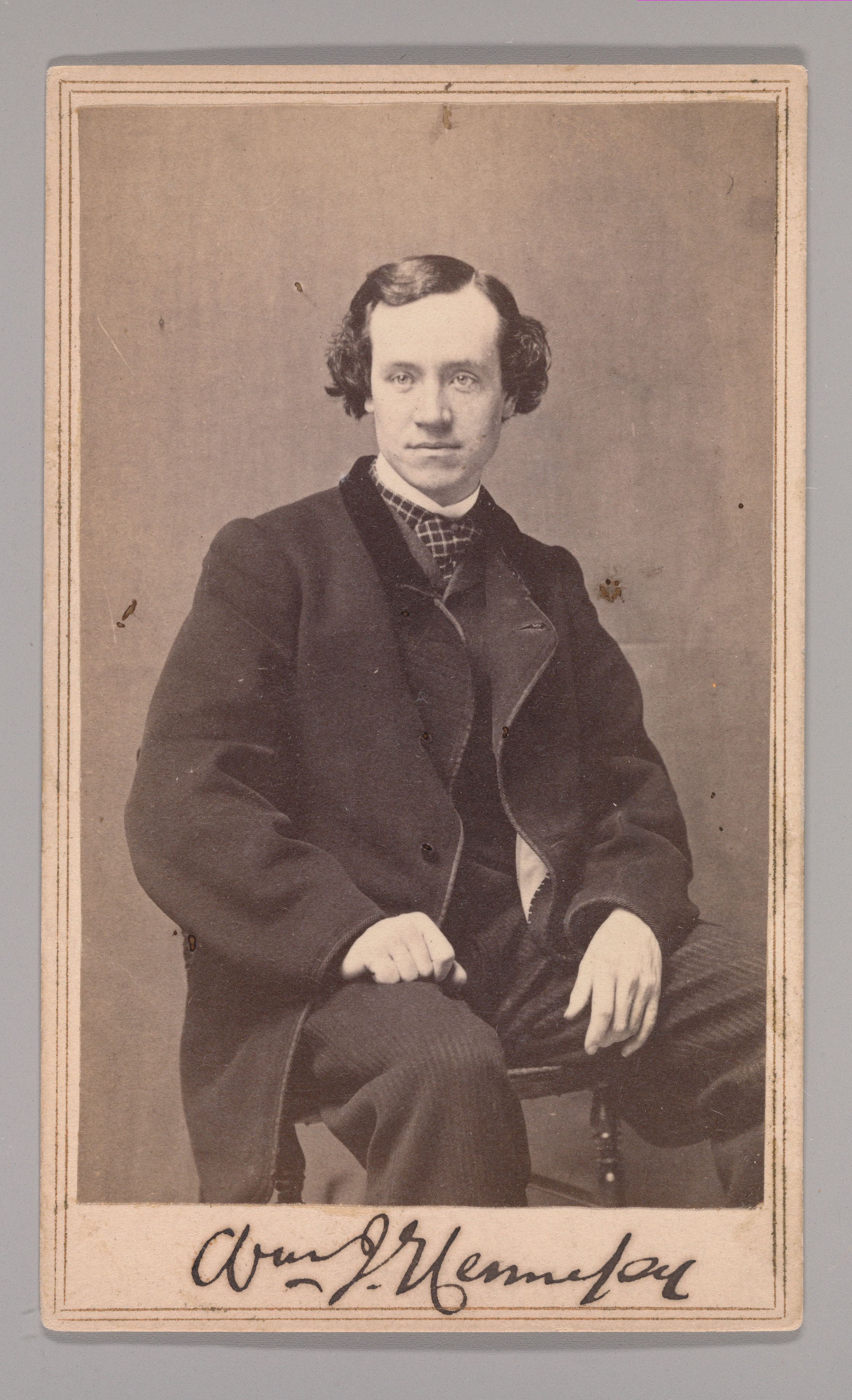 Hennessy's carte-de-visite