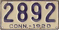 File:1920 Connecticut license plate.jpg