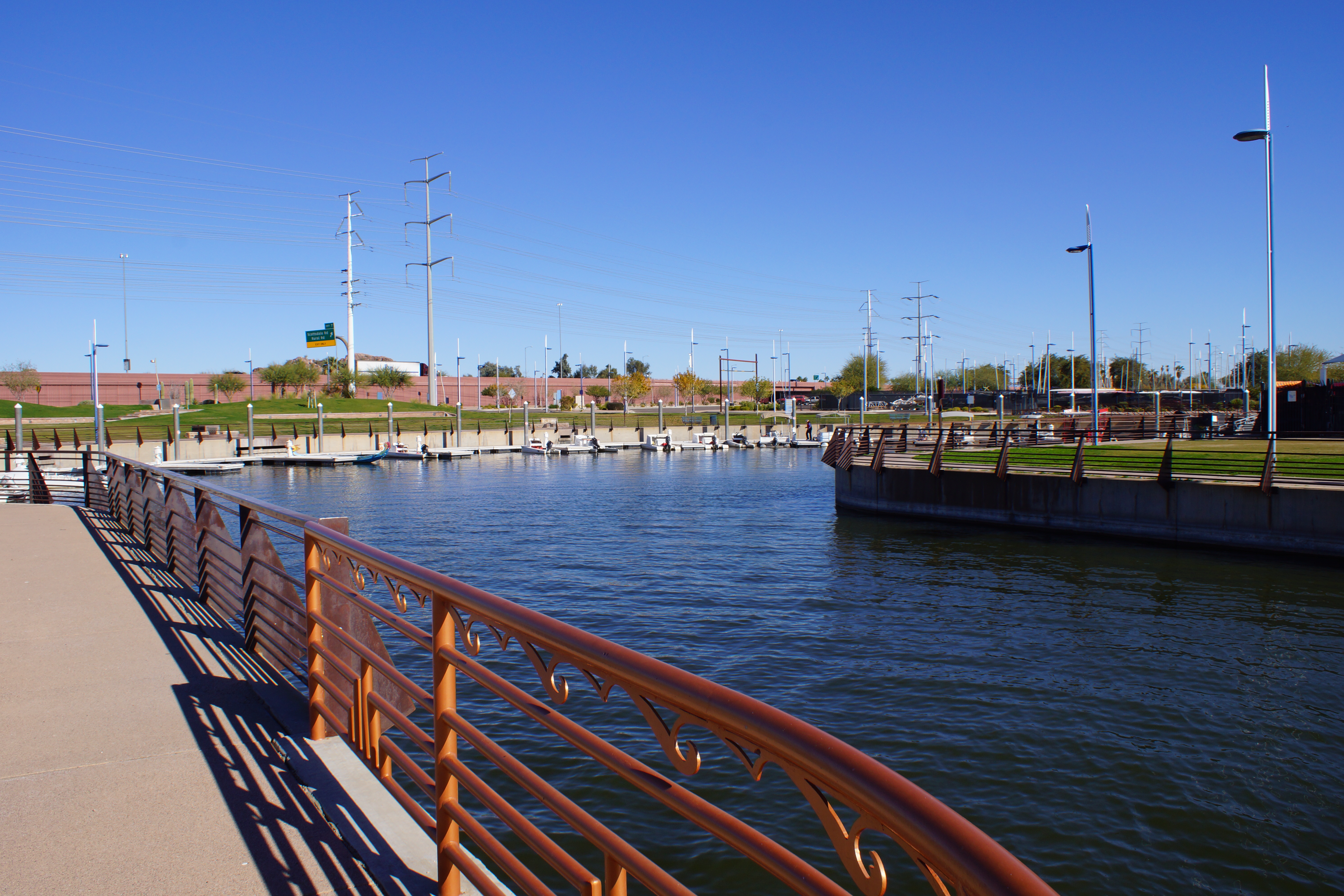 Tempe Town Lake.