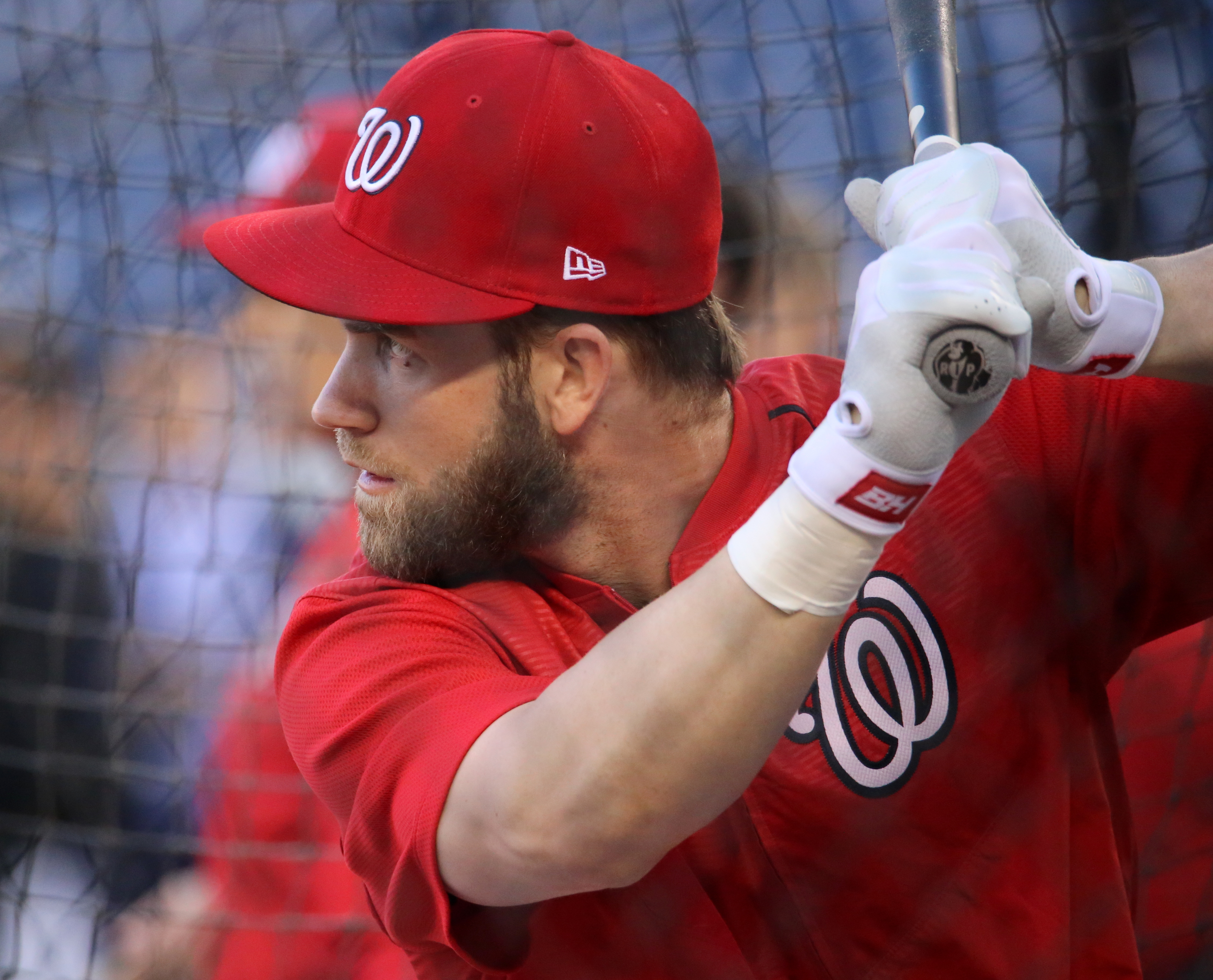 File:2016-10-13 Bryce Harper batting practice 06.jpg - Wikimedia Commons